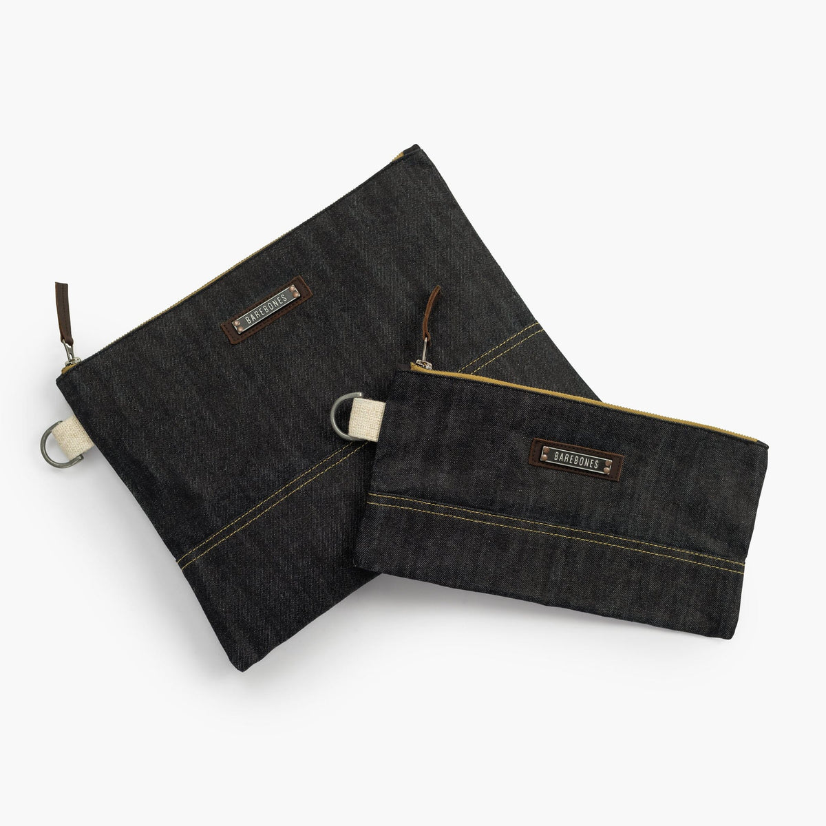 Neelum Zipper Pouch - Denim