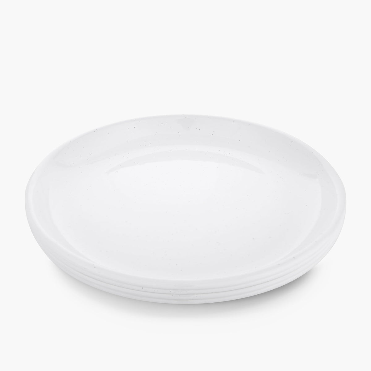 Rolled Enamelware Plate Set