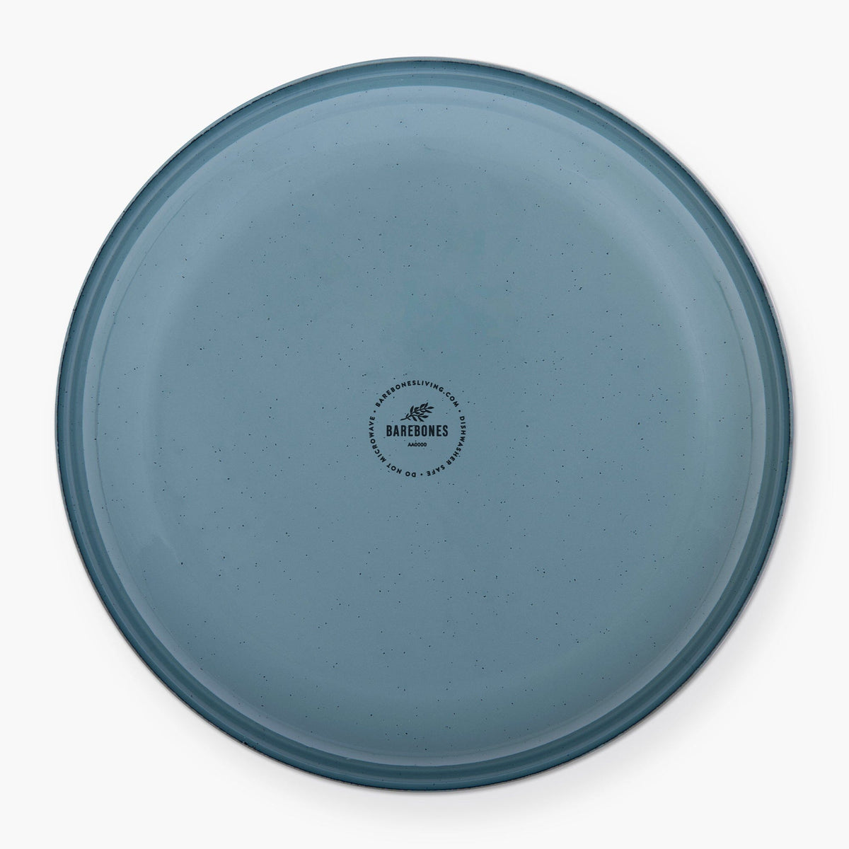 Rolled Enamelware Plate Set