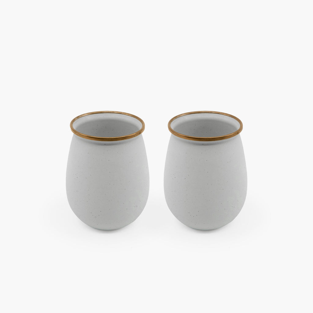 Enamelware Dining Collection - Eggshell
