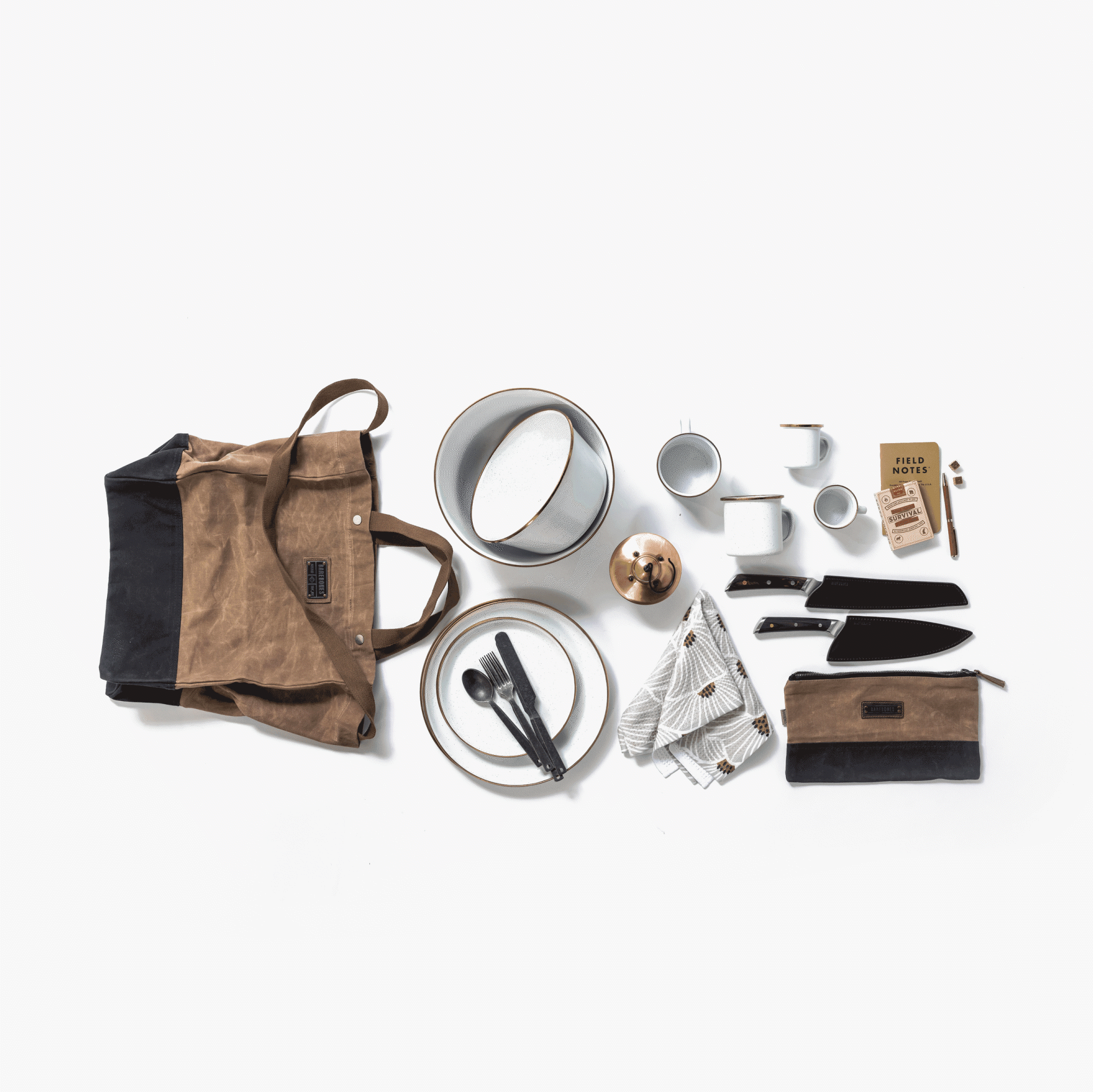 Neelum Totes - Khaki