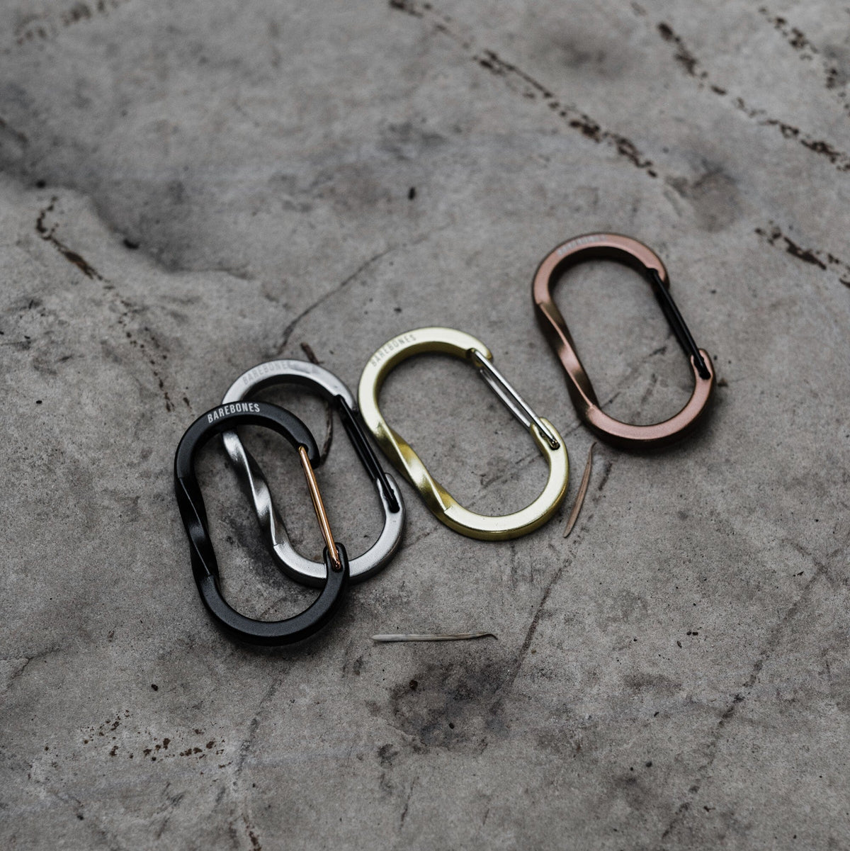 Wiregate Carabiners - 3 Sizes