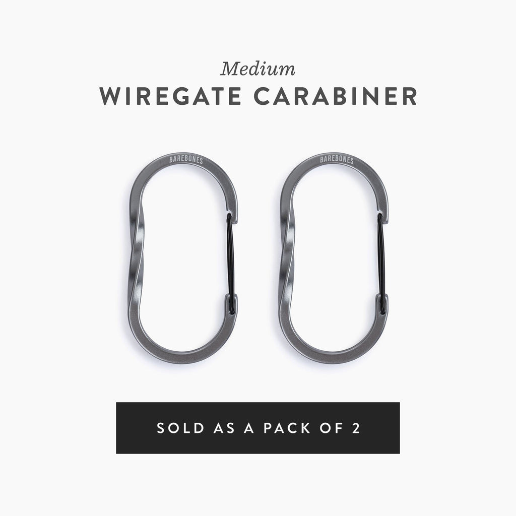Wiregate Carabiners - 3 Sizes